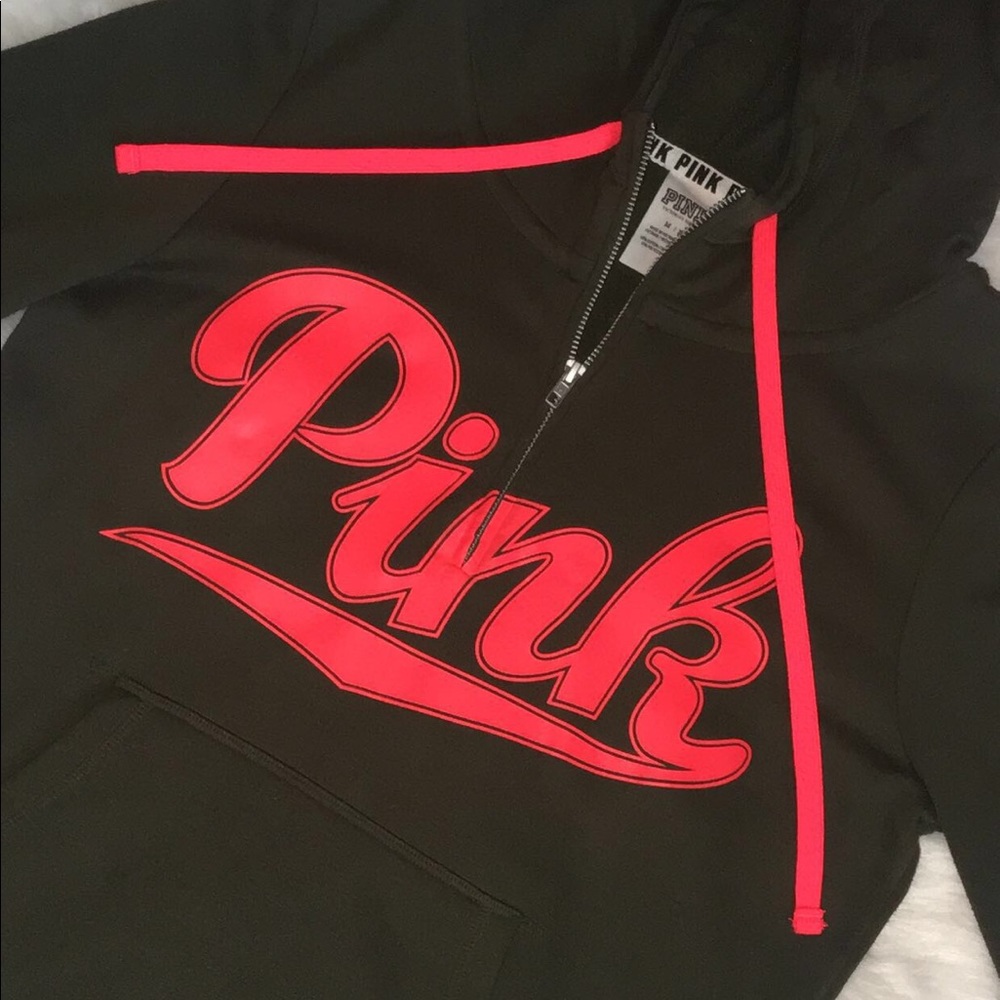 PINK Quarter Zip Hoodie